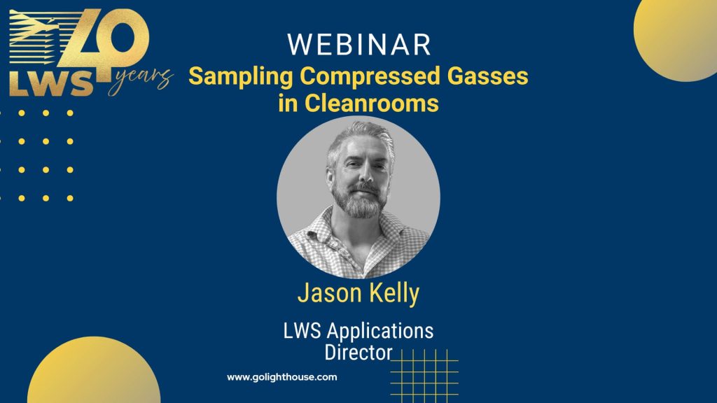 sampling compressed gasses in cleanrooms