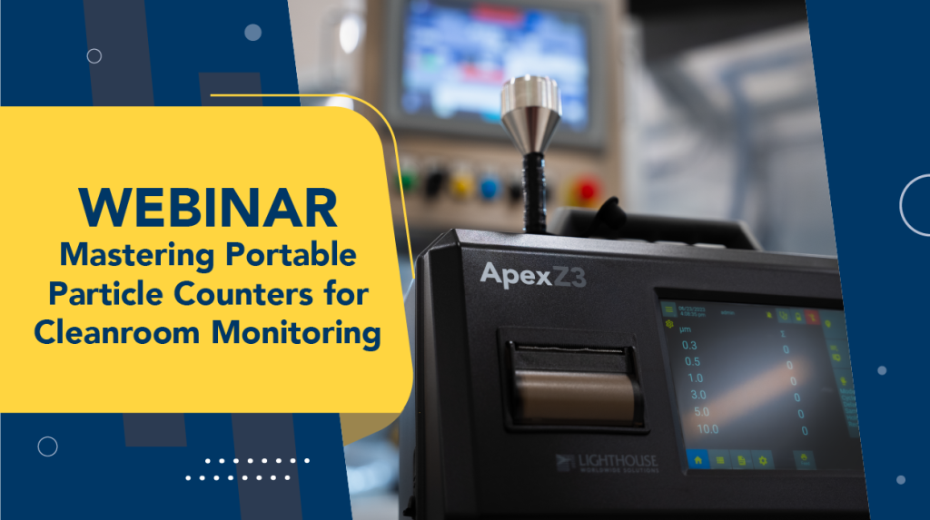 Back to Basics: Mastering Portable Particle Counters for Cleanroom Monitoring